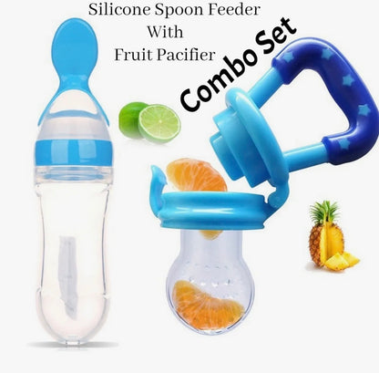 Spoon Feeder with Fruit Pacifier Combo Set