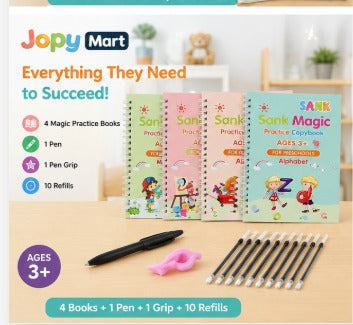 Kids Magic Practice Copybook Set – Learn, Write &amp; Grow!