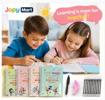 Kids Magic Practice Copybook Set – Learn, Write &amp; Grow!