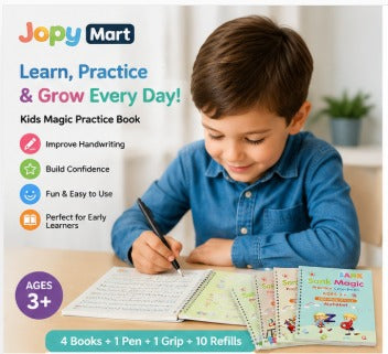Kids Magic Practice Copybook Set – Learn, Write &amp; Grow!