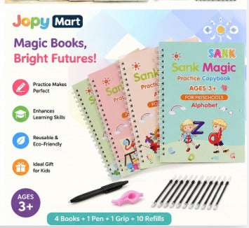 Kids Magic Practice Copybook Set – Learn, Write &amp; Grow!